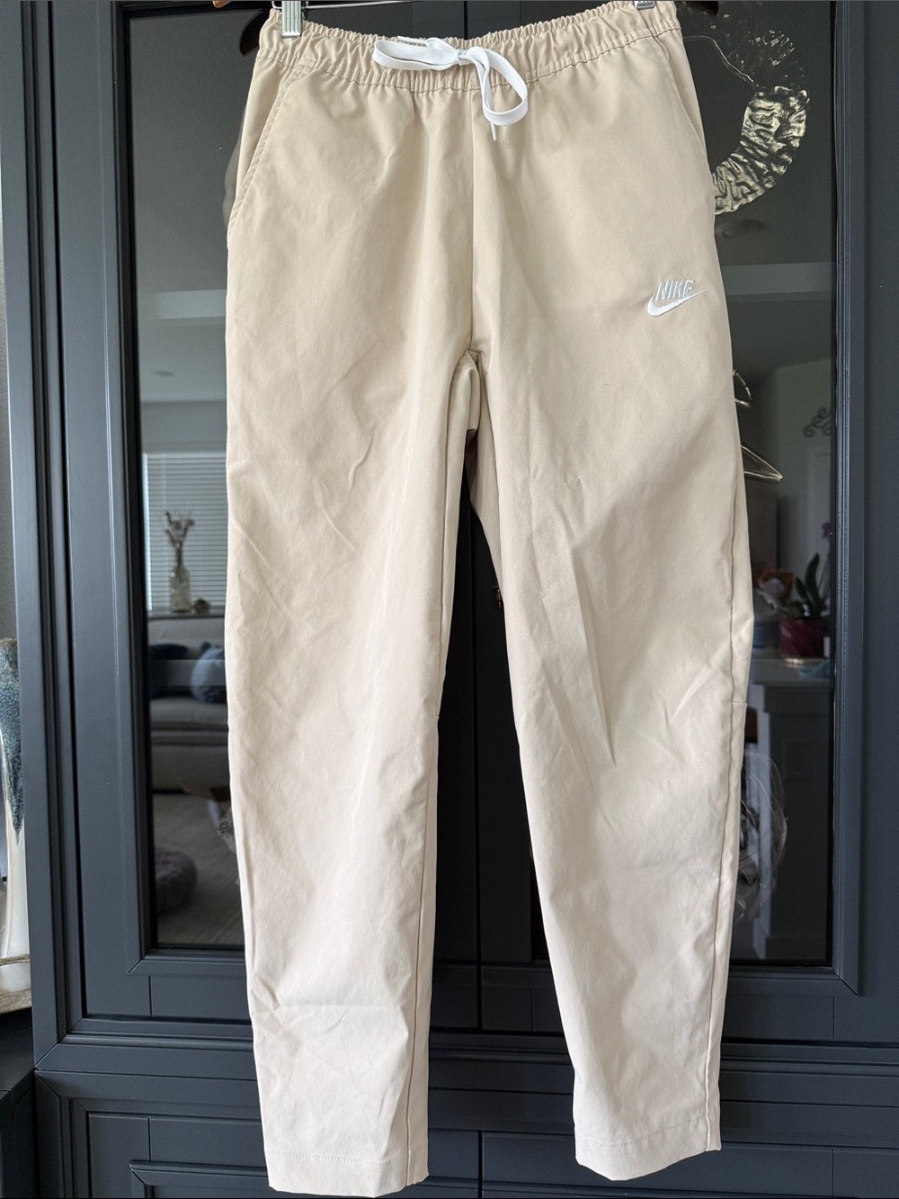 Nike Cream Drawstring Joggers